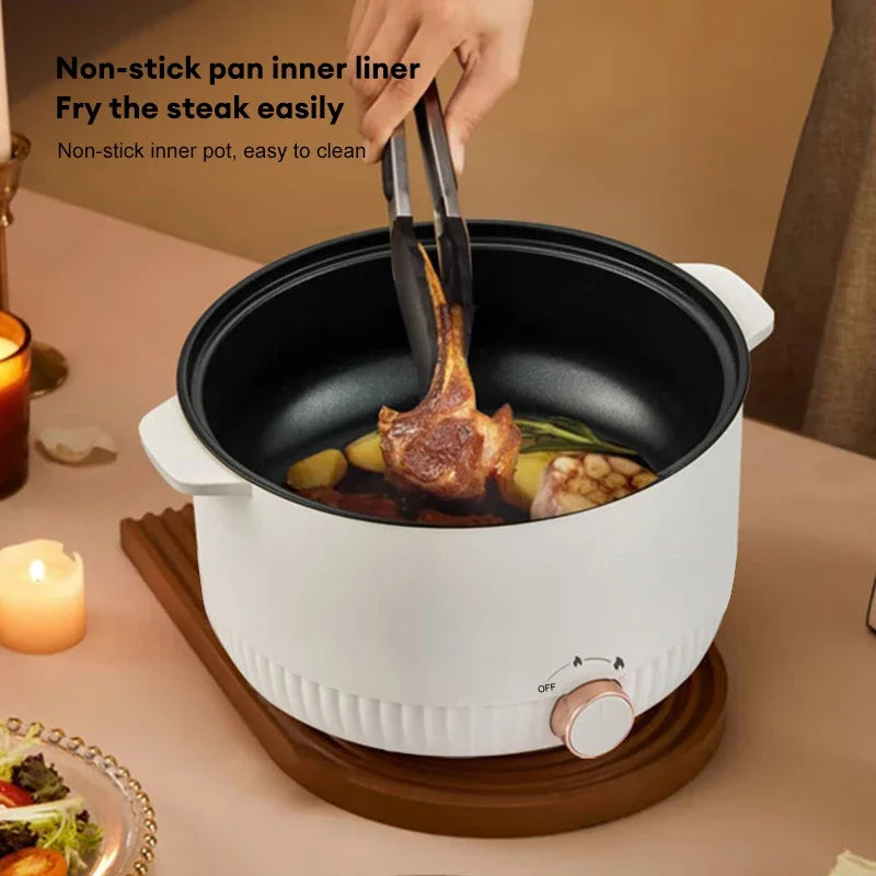 5L kitchen Electric Cooker Double Pot Multi-function cookers Household Non-stick Pan Hot Pot Rice Cooker Cooking Appliances