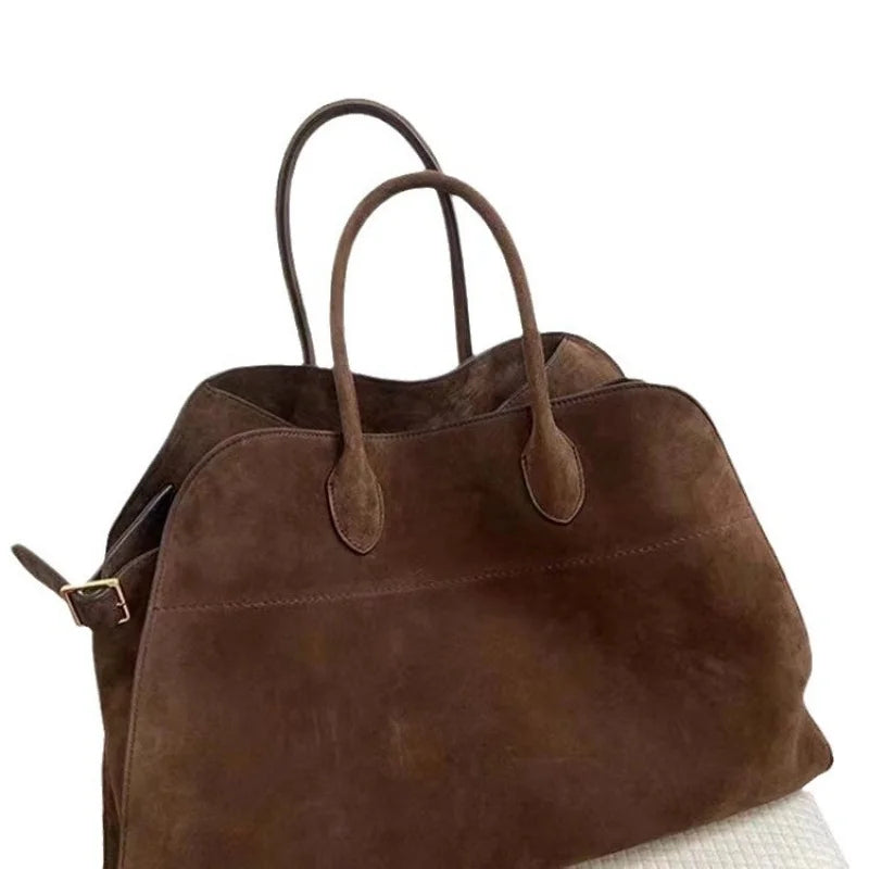 Tote Bag Women'S New Autumn And Winter High-End Niche Design Large-Capacity Retro Commuter Handbag Gift