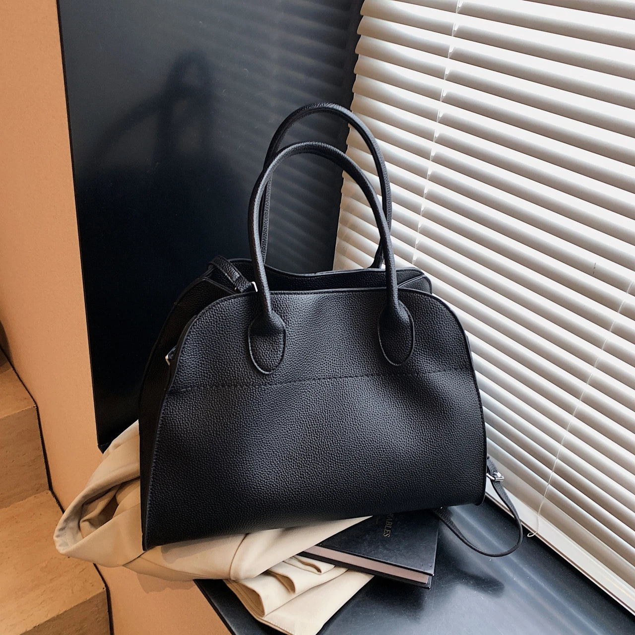 2025 Designer Handbags Luxury Top-handle Bags For Women Lychee Pattern Big Capacity Shopper Shoulder Crossbody Bags With 2 Sizes