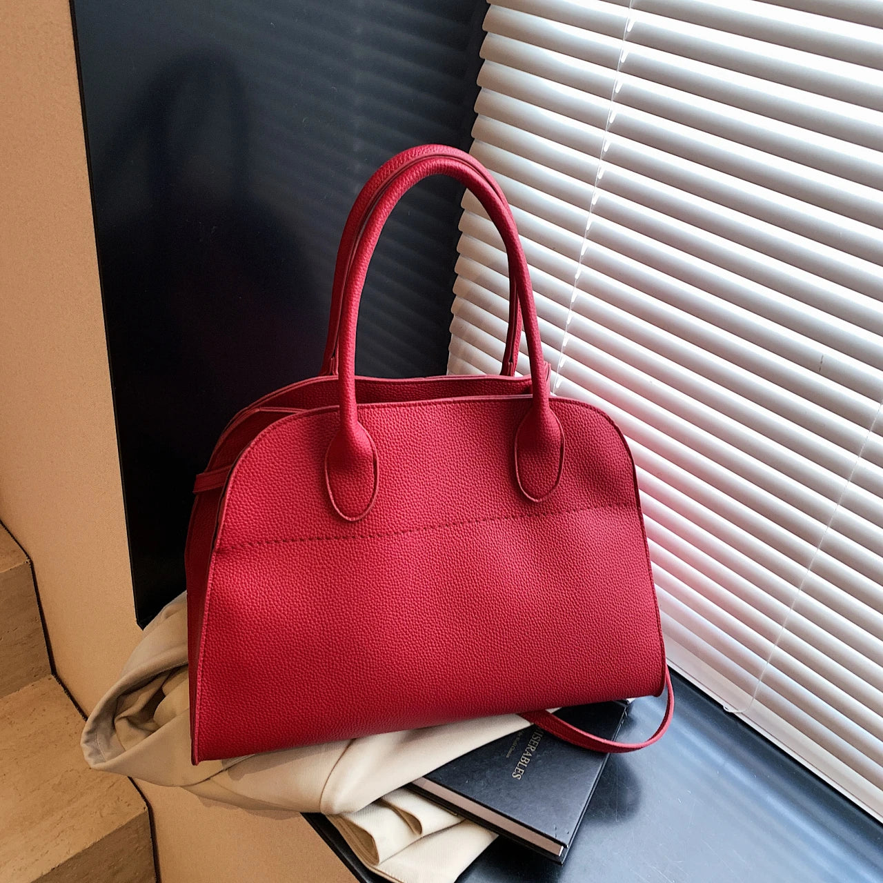 2025 Designer Handbags Luxury Top-handle Bags For Women Lychee Pattern Big Capacity Shopper Shoulder Crossbody Bags With 2 Sizes