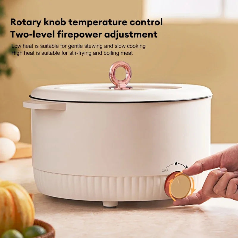 5L kitchen Electric Cooker Double Pot Multi-function cookers Household Non-stick Pan Hot Pot Rice Cooker Cooking Appliances