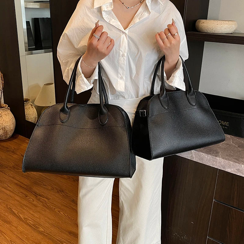2025 Designer Handbags Luxury Top-handle Bags For Women Lychee Pattern Big Capacity Shopper Shoulder Crossbody Bags With 2 Sizes