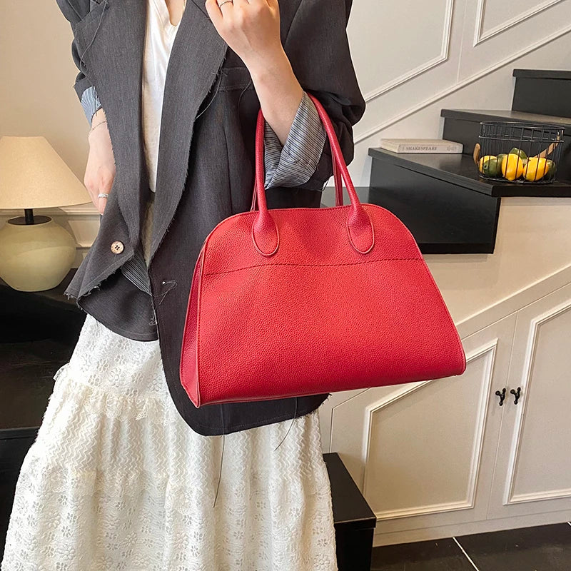 2025 Designer Handbags Luxury Top-handle Bags For Women Lychee Pattern Big Capacity Shopper Shoulder Crossbody Bags With 2 Sizes