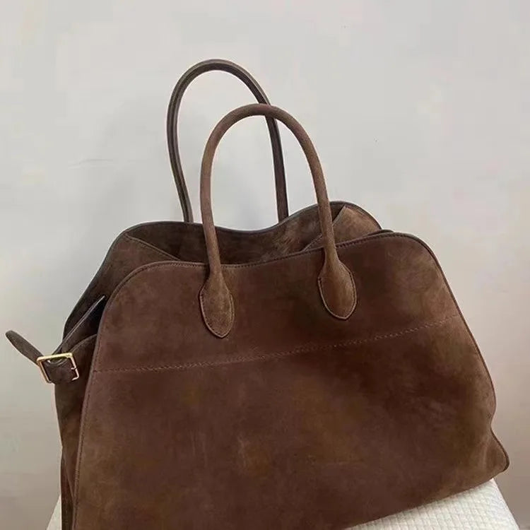 Tote Bag Women'S New Autumn And Winter High-End Niche Design Large-Capacity Retro Commuter Handbag Gift