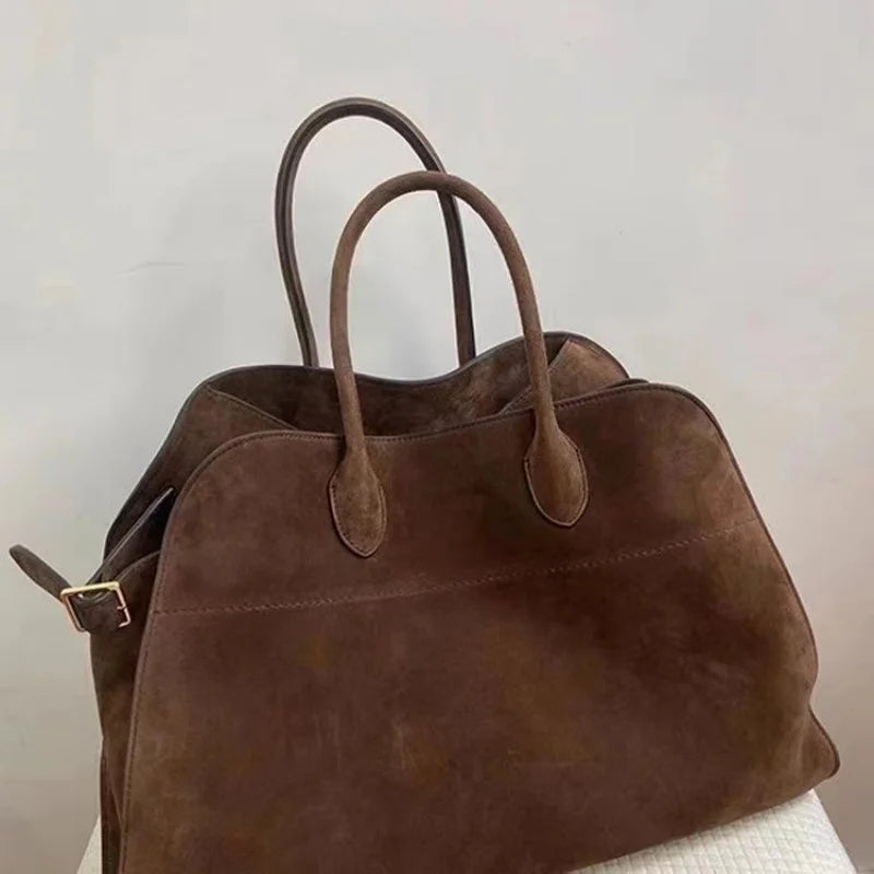 Tote Bag Women'S New Autumn And Winter High-End Niche Design Large-Capacity Retro Commuter Handbag Gift